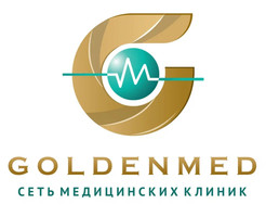 Логотип GoldenMed (ГолденМед) в Мисайлово (Литературный бульвар)